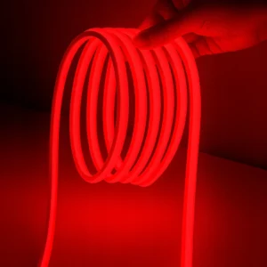 NEON LED 230V SMD 240 LED/m 10mm IP65 Czerwony